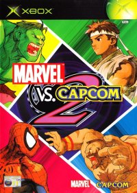 Marvel vs Capcom 2 Xbox US box art
